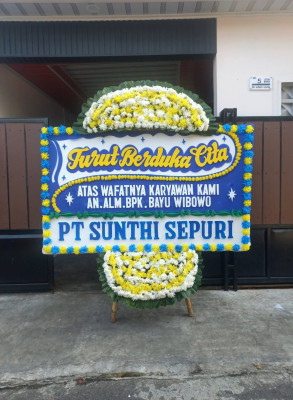 Papan Bunga Duka di Jagoi Babang