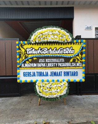 Papan Bunga Duka di Jagoi Babang