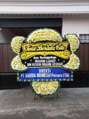 Papan Bunga Duka di Jagoi Babang