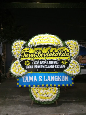 Papan Bunga Duka di Jagoi Babang